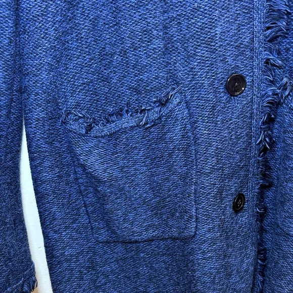 J.McLaughlin Lexa Space-Dye Frayed Cardigan Sweater Coat – Size S - Picture 5 of 10